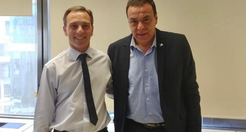 Z&aacute;rate: El intendente C&aacute;ffaro recibi&oacute; al titular de la Agencia de Administraci&oacute;n de Bienes del Estado