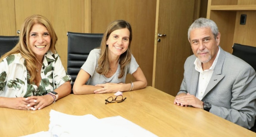 El intendente de Avellaneda, Ferraresi se reuni&oacute; con la ministra Fernanda Raverta