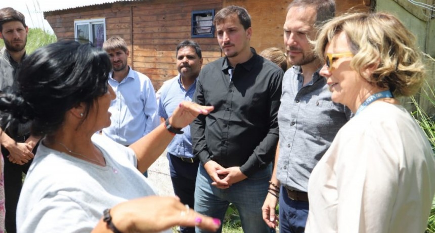 Avellaneda: Comienzan las obras de conexi&oacute;n a la red de agua potable en Villa Inflamable