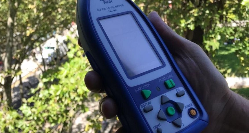 San Mart&iacute;n: Para disminuir los ruidos molestos, se adquiri&oacute; un nuevo son&oacute;metro