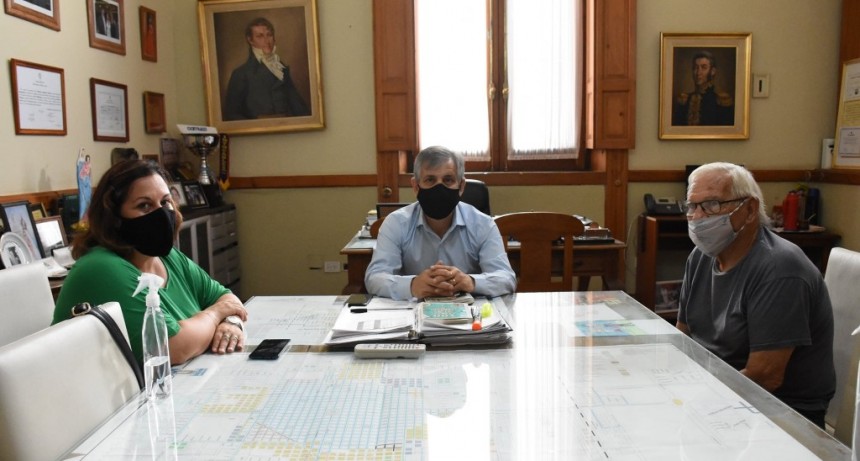 Chivilcoy: Reunión con el presidente provincial del Partido del Trabajo y el Pueblo, Mariano Sánchez