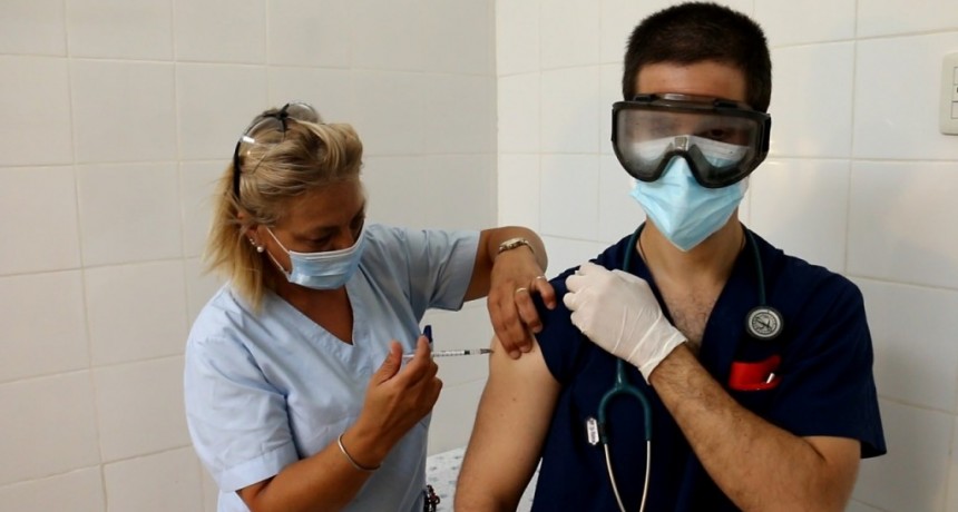 S.A. de Giles: Esta mañana comenzó la vacunación contra COVID-19 