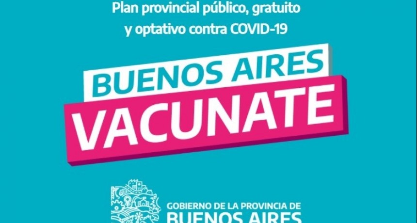 Gral. Villegas: Plan provincial público, gratuito y optativo contra COVID-19 