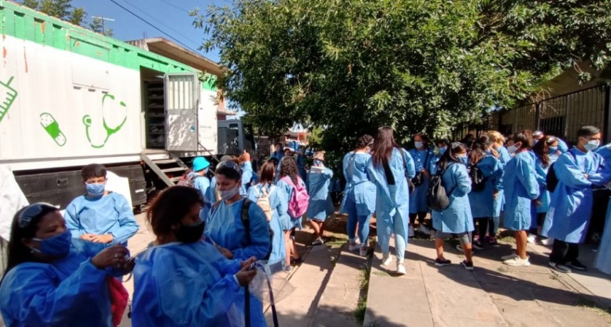 Pte. Perón: El Operativo que busca casos de Covid-19 estuvo en San Martín 