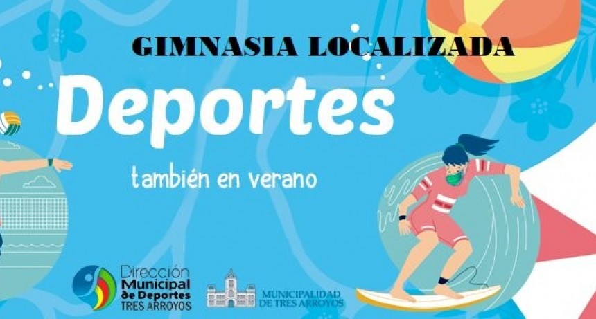 Tres Arroyos: Clases de gimnasia localizada en las localidades balnearias 