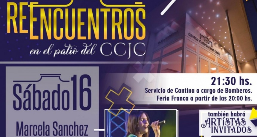 H. Yrigoyen: Sábado de Reencuentros en el patio del Centro Cultural Municipal 