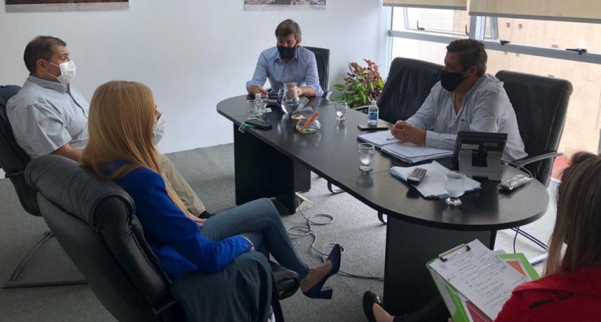 Zárate: Municipio participó de una reunión con directivos del ENOHSA, para mejoras en materia de agua y cloacas  