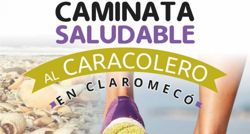 Tres Arroyos: Caminata saludable al caracolero de la dirección de deportes 