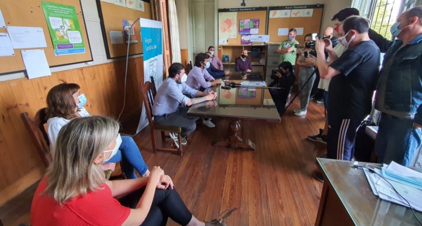 Azul: Se conformó una mesa de gestión articulada para la siguiente etapa de vacunación  