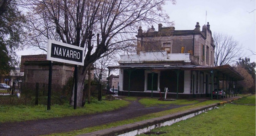 Navarro: Firman convenio para recuperar la estación ferroviaria por 150 millones de pesos 