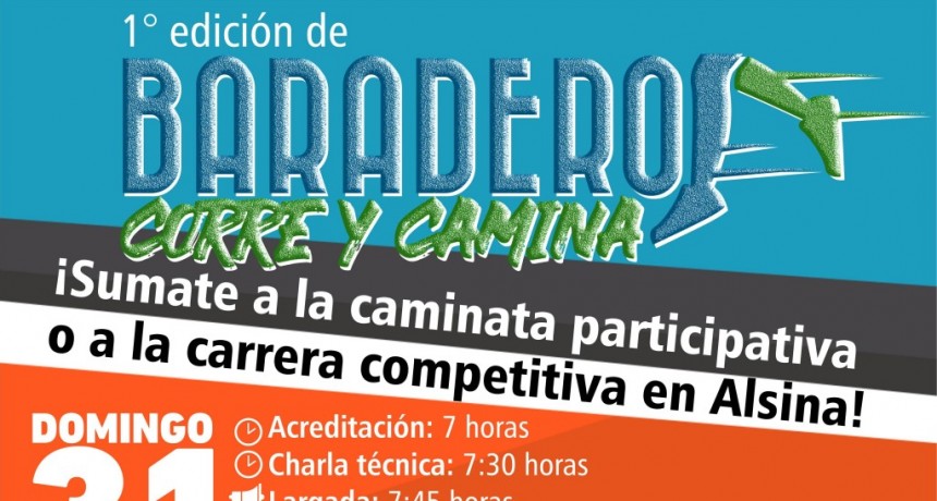 Baradero Corre y Camina: ¡Se viene la primera edición en Alsina!  