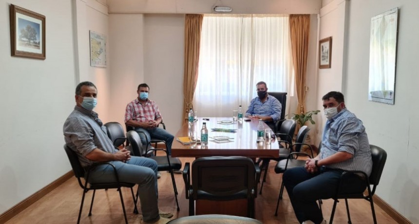 Puan: Castelli recibió al Director Ejecutivo de Región Sanitaria I con el fin de coordinar la segunda etapa del plan de vacunación contra el Covid-19 