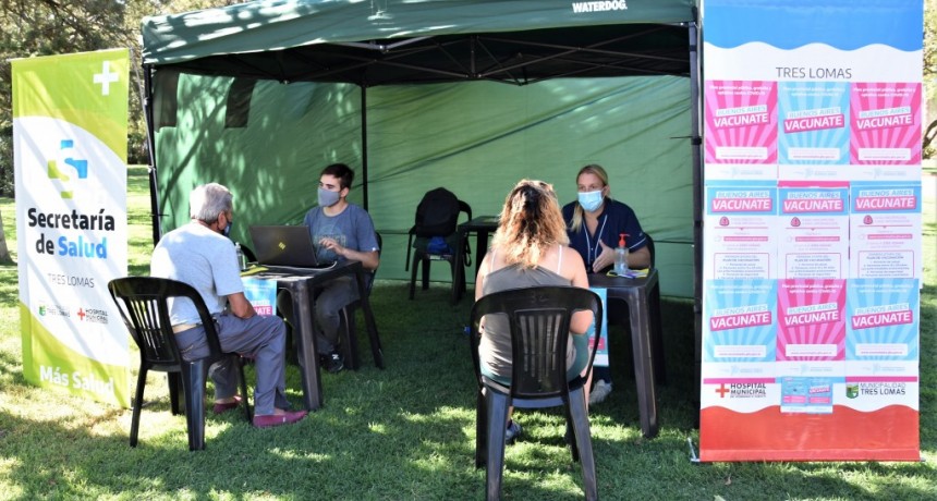 Tres Lomas: Inscripciones para la segunda dosis de Sputnik V 