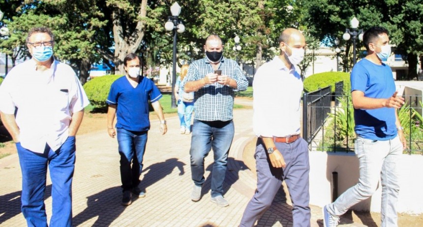 C. de Areco: Reunión con Región Sanitaria IV por campaña de vacunación 