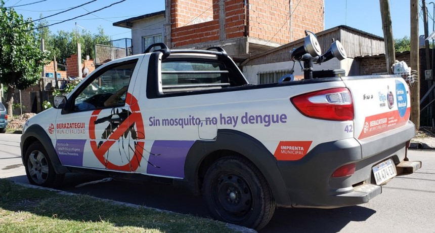 Berazategui: El Municipio continúa con su intensa campaña contra el Dengue