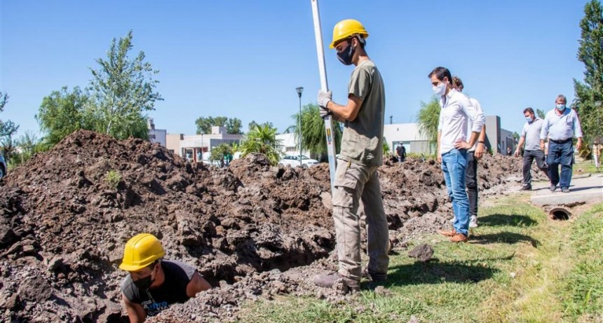 Junín: Comenzaron las obras de cloacas que beneficiarán a unas cien familias del distrito 