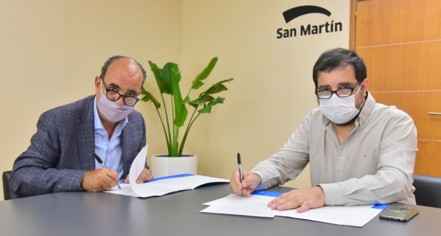 San Martín: El Municipio se suma a la Red de Mentores de la UNSAM