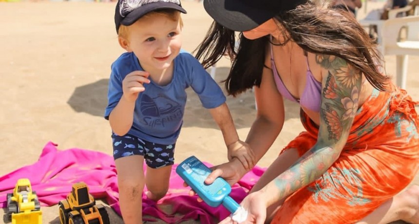 Pinamar:  Disfrutemos la playa protegiéndonos 