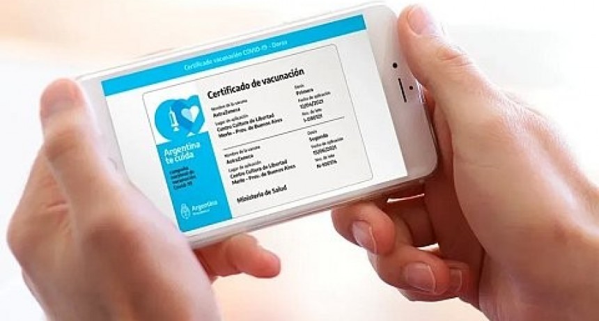 Navarro: Comenzó el uso del Pase Sanitario para las diferentes actividades en el distrito