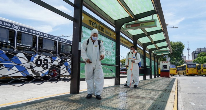 Vicente López: Continúan los operativos de desinfección en Puente Saavedra