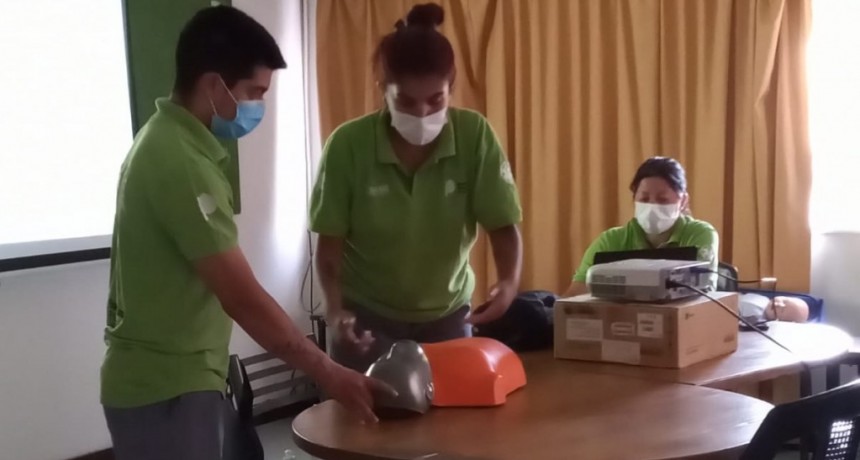 Balcarce: Curso de RCP para personal administrative del Municipio 