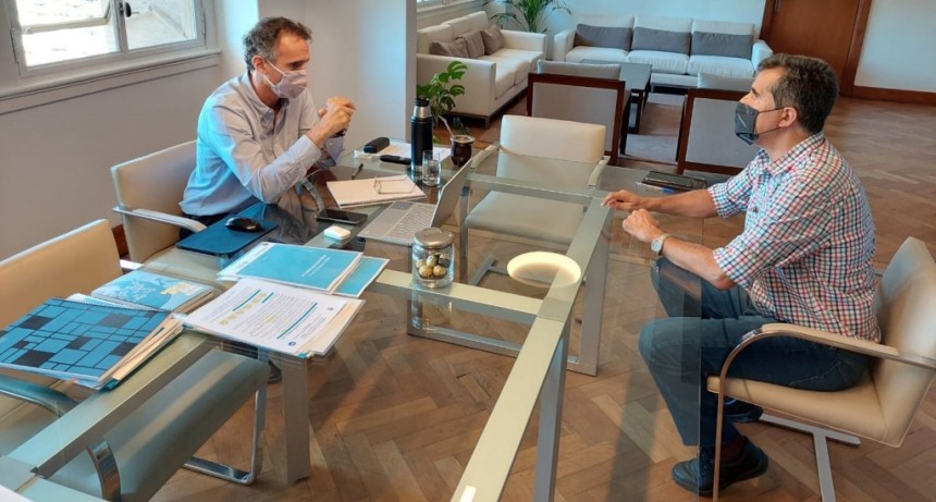 El Senador Juanci Martínez se reunió con Katopodis y pidió por la repavimentación de la Ruta 33 