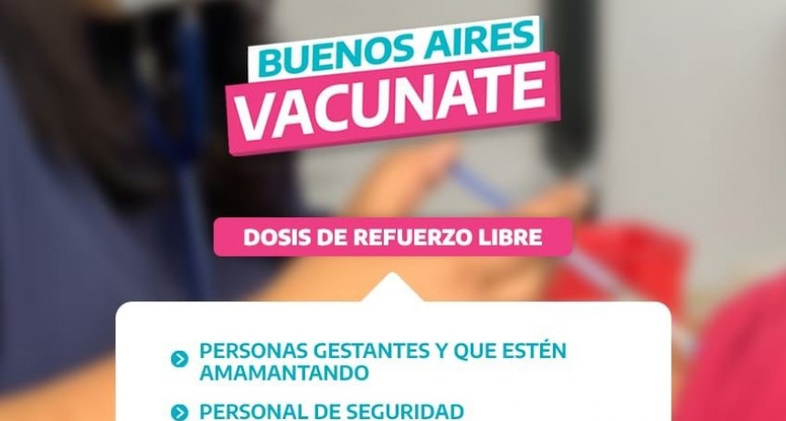Navarro: Tercer dosis libre para trabajadores y mujeres embarazadas