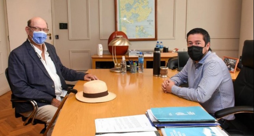 La Provincia suma obras y proyectos para Ameghino y Pellegrini