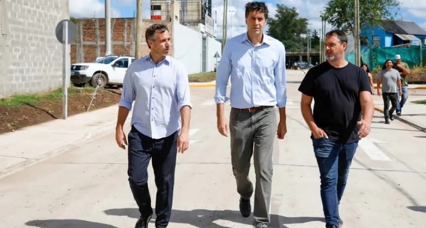 Pilar: Achával inauguro obras viales en Santa María