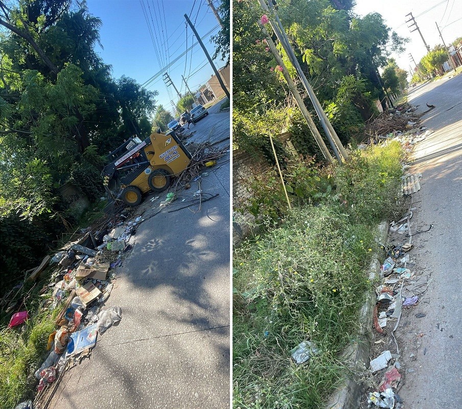 José C. Paz: Erradican basurales a cielo abierto en barrios periféricos