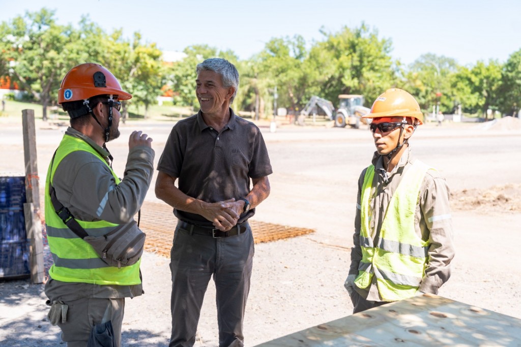 San Nicolás: Comenzaron las obras del nuevo parque del barrio Somisa