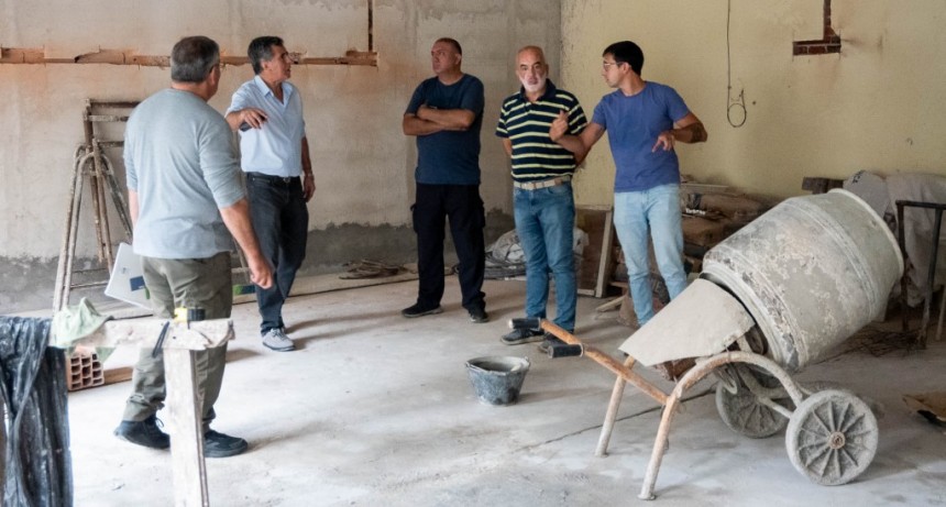 Rivadavia: Martínez recorrió la obra del nuevo Centro de Monitoreo del distrito  