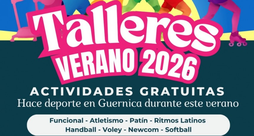 Pte. Perón: El Municipio ofrece una amplia variedad de actividades deportivas de verano