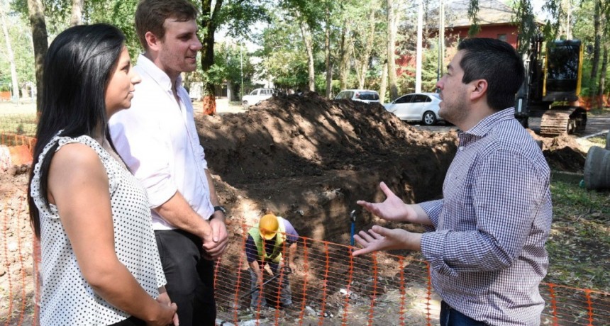 Malvinas Argentinas: Se inicia la obra de pavimentaci&oacute;n e hidr&aacute;ulica en el barrio &ldquo;La Pradera&rdquo;