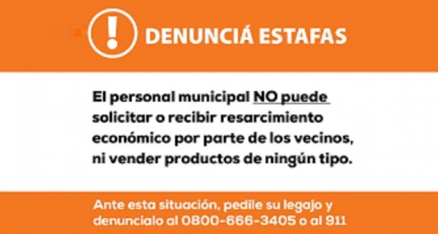 En Berazategui se detectaron falsos agentes municipales que estafan a los vecinos