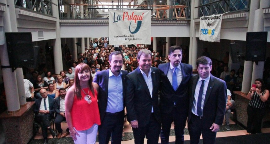 Alte. Brown: Trotta y Cascallares dejaron inaugurado el 1&deg; ciclo lectivo de la UNAB