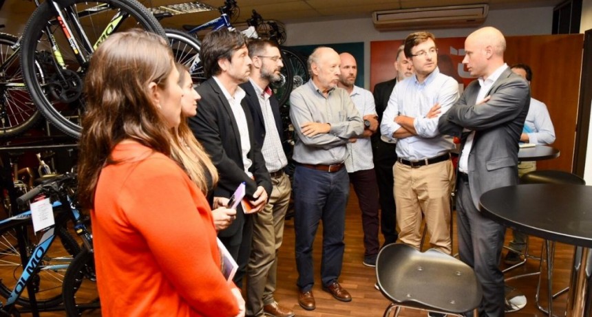 Mor&oacute;n: Lucas Ghi se reuni&oacute; con el secretario PyME de Naci&oacute;n Guillermo Merediz