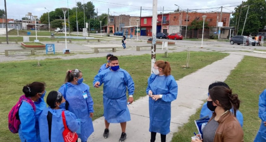 Pte. Perón: Continúa el operativo informativo de vacunación contra el Covid-19 