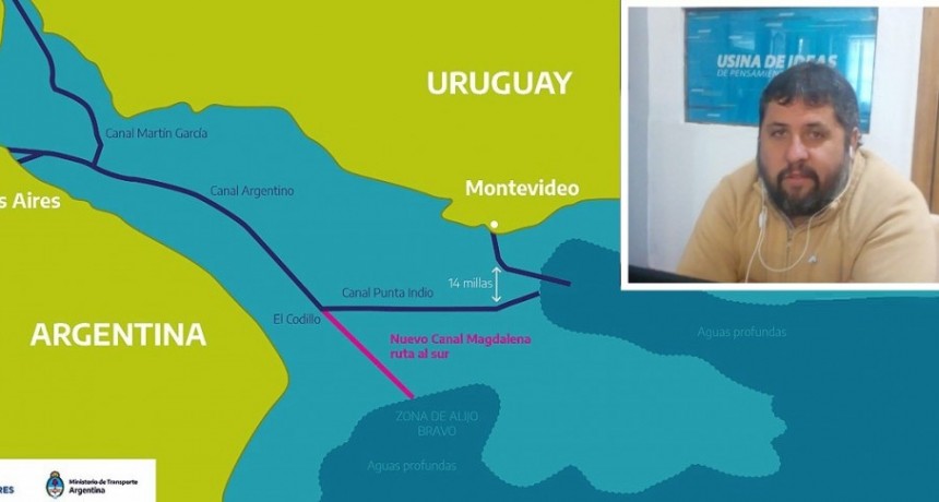 José Luis Barreiro: “El proyecto de la senadora Propato que impulsa la ejecución del Canal de Magdalena, representa para los bonaerenses una decisión de soberanía estratégica”