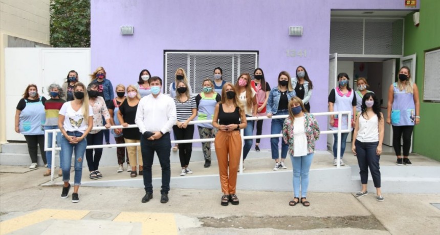 Avellaneda: El intendente Chornobroff y Magdalena Sierra se reunieron con las directoras de los jardines maternales municipales 