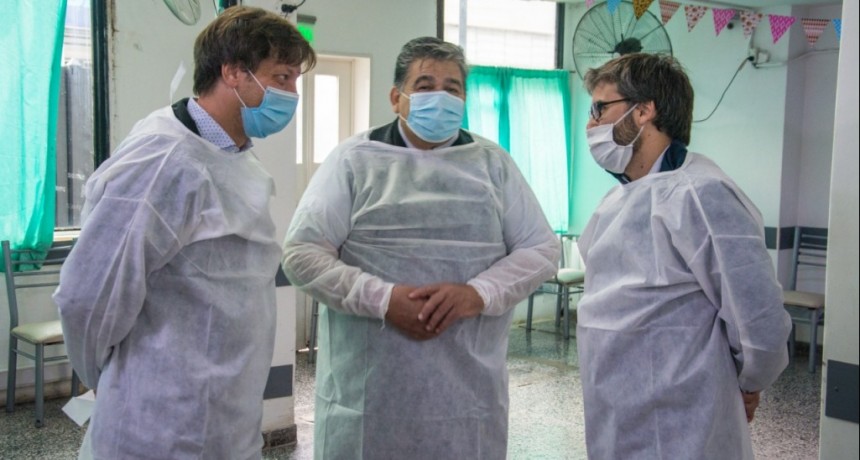 José C. Paz: El Intendente Ishii acompañó a PAMI en el inicio de la campaña de vacunación contra el COVID-19 