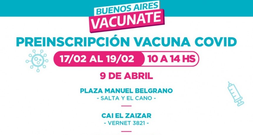 E. Echeverría: Más de 33 mil vecinas y vecinos ya se preinscribieron para recibir la vacuna contra el COVID-19