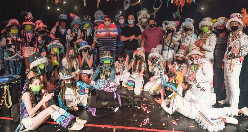 San Fernando disfrutó el carnaval 2021 de forma virtual desde el Teatro Martinelli 