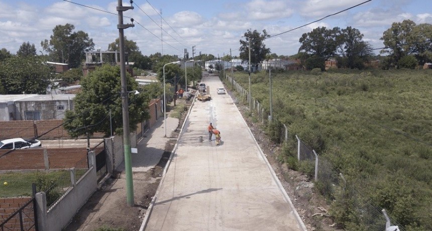 PBA: Se inició la obra de pavimentación de las calles que vinculan las Rutas Provinciales 23 y 24 