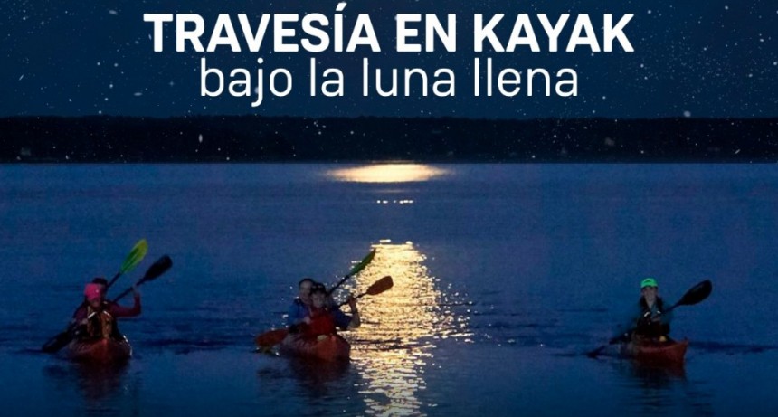 San Nicolás: Se realizará el sábado la travesía nocturna en kayak 