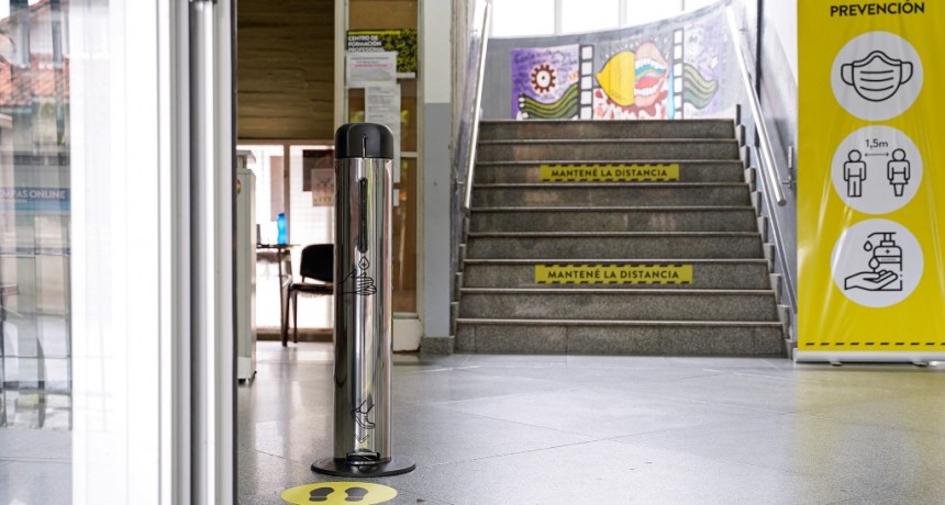 Vicente López: Se intensifican los protocolos para la vuelta a clases 