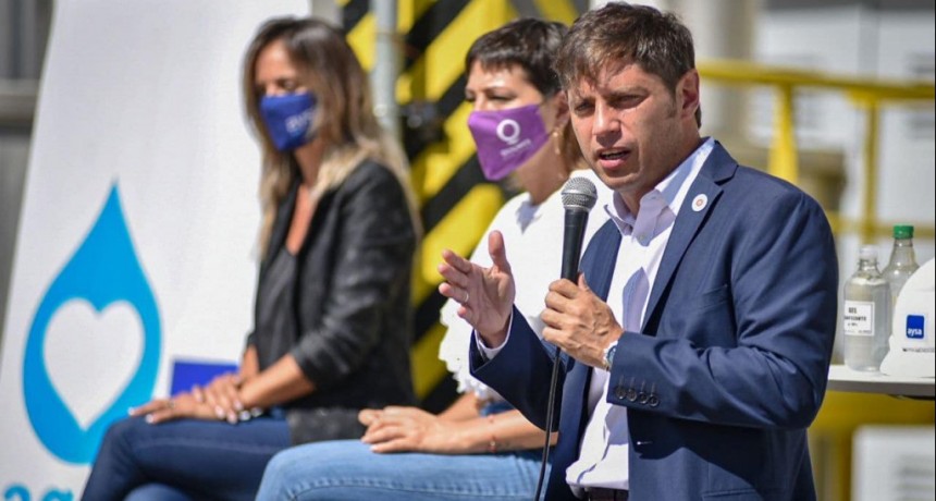 Quilmes: La intendenta junto a Axel Kicillof y Galmarini inauguraron obras de cloacas y agua potable en Villa Itatí 