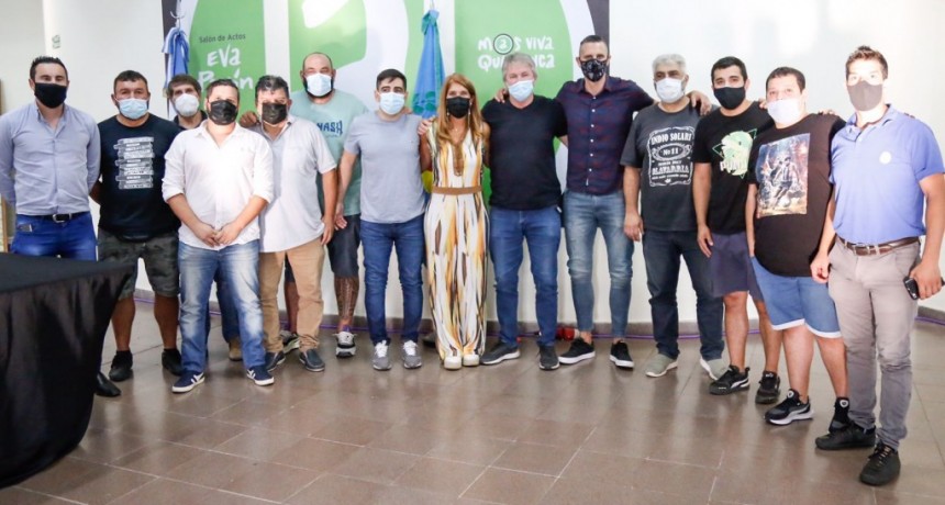 Avellaneda: Magdalena Sierra se reuni&oacute; con las nuevas autoridades del FADI