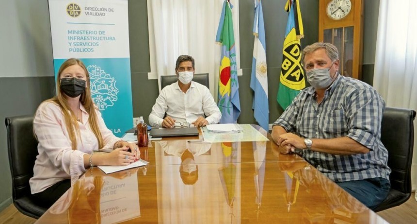 Suipacha: El Intendente se reunió con el Administrador de Vialidad Provincial