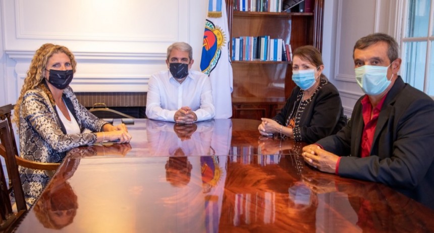Pte. Perón: La Intendente Blanca Cantero se reunió con el Ministro Aníbal Fernández